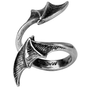 ALCHEMY GOTHIC Bague ‘A Night With Goethe’ Service Clients Dédié 11