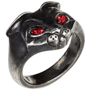 ALCHEMY GOTHIC Bague ‘Bastet Goddess’ luxe soldes 6