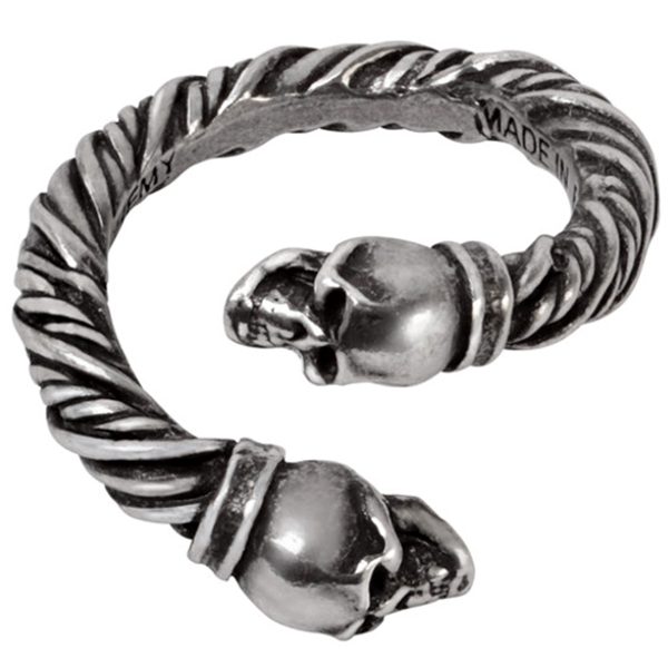 ALCHEMY GOTHIC Bague ‘Battle’ le grand escompte 3