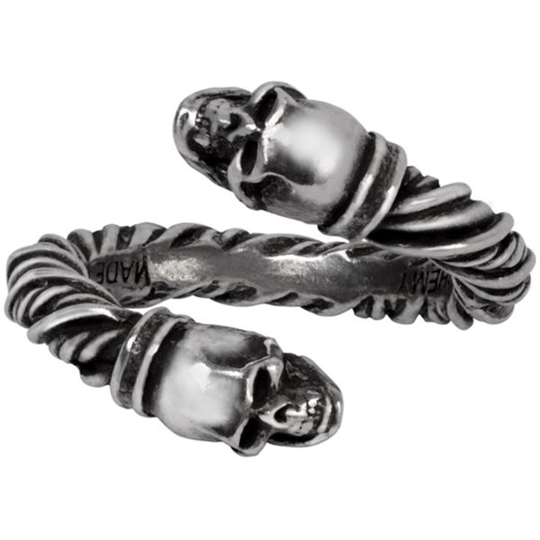 ALCHEMY GOTHIC Bague ‘Battle’ le grand escompte 1