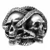 Alchemy Metal-Wear Bague ‘Corruption’ marque pas cher 10