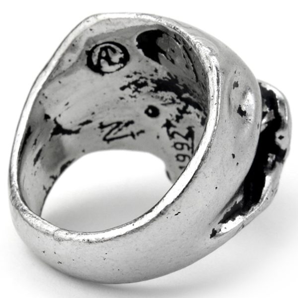 Alchemy Metal-Wear Bague ‘Death’ soldes officiel 4