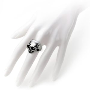 Alchemy Metal-Wear Bague ‘Death’ soldes officiel 12