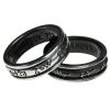 ALCHEMY GOTHIC Bague ‘Demon Black & Angel White’ économies garanties 14