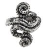 ALCHEMY GOTHIC Bague ‘Kraken’ le grand escompte 16