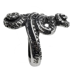 ALCHEMY GOTHIC Bague ‘Kraken’ le grand escompte 11