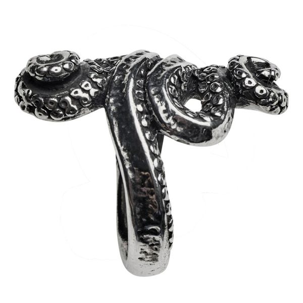 ALCHEMY GOTHIC Bague ‘Kraken’ le grand escompte 4