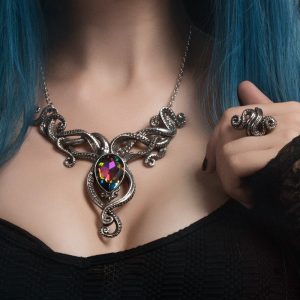 ALCHEMY GOTHIC Bague ‘Kraken’ le grand escompte 15