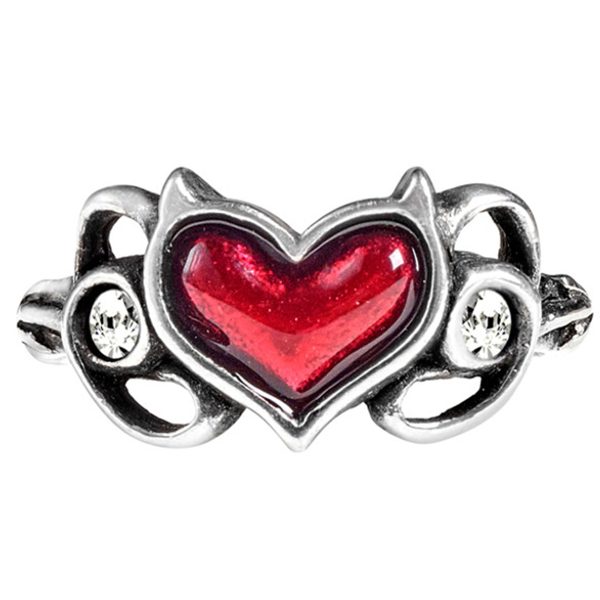 Meilleur Prix Garanti ALCHEMY GOTHIC Bague ‘Little Devil’ 1