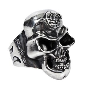 nouvelle saison Bague New Rock ‘Skull Ring’ 11