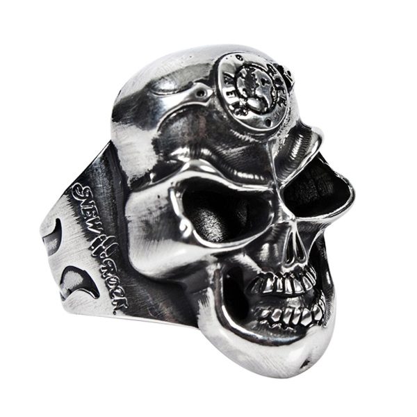 nouvelle saison Bague New Rock ‘Skull Ring’ 4