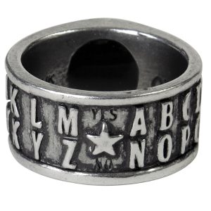 dernières ALCHEMY GOTHIC Bague ‘Ouija Eye’ 6