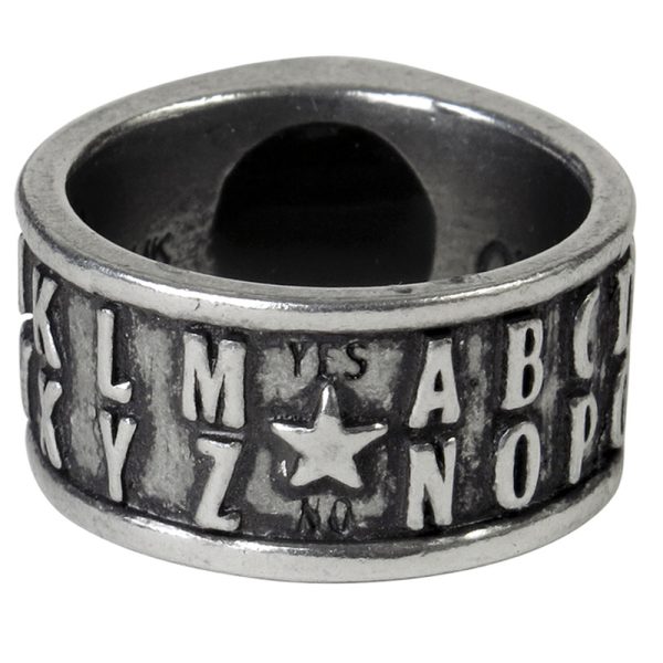 dernières ALCHEMY GOTHIC Bague ‘Ouija Eye’ 3