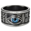 dernières ALCHEMY GOTHIC Bague ‘Ouija Eye’ 10