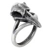 ALCHEMY GOTHIC Bague ‘Rabeschadel Kleiner’ styles dernier cri 11