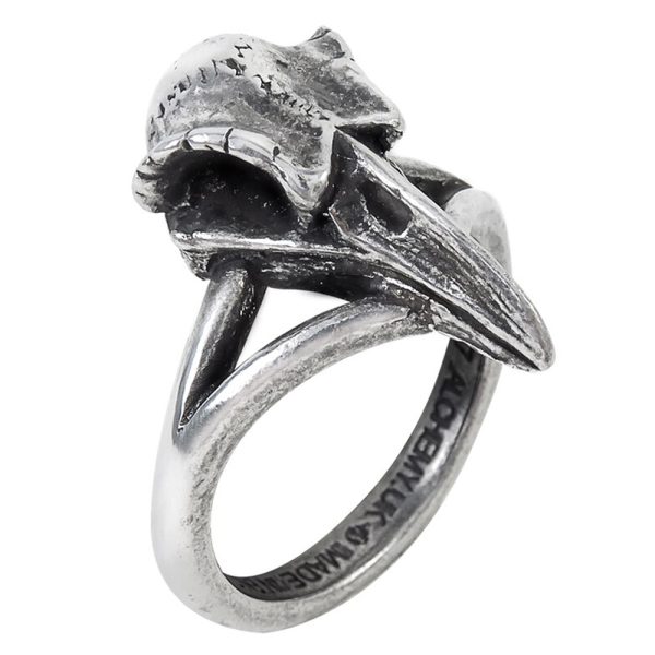 ALCHEMY GOTHIC Bague ‘Rabeschadel Kleiner’ styles dernier cri 1