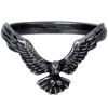 ALCHEMY GOTHIC Bague ‘Ravenette’ meilleure qualité 13