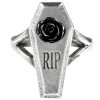 ALCHEMY GOTHIC Bague ‘RIP Rose’ achat pas cher 8