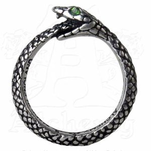 ALCHEMY GOTHIC Bague ‘The Sophia Serpent’ Retour Facile et Gratuit 7