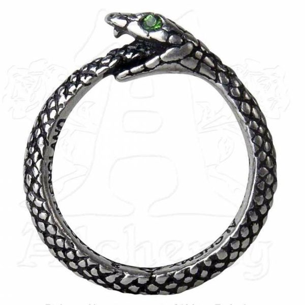 ALCHEMY GOTHIC Bague ‘The Sophia Serpent’ Retour Facile et Gratuit 3