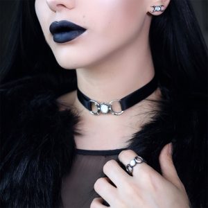 achetez ALCHEMY GOTHIC Bague ‘Triple Goddess’ 12