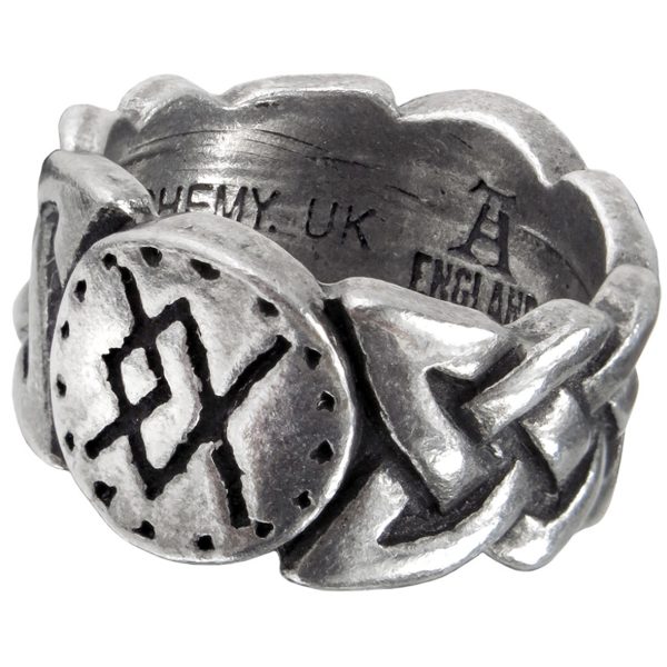 Alchemy Metal-Wear Bague ‘Viking Virility Runering’ comparez les prix 1