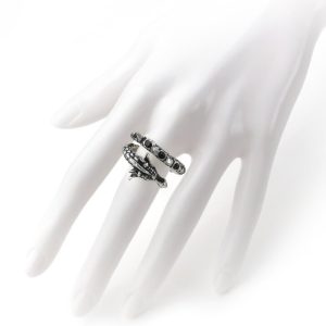 Livraison internationale ALCHEMY GOTHIC Bague ‘Vis Viva’ 12