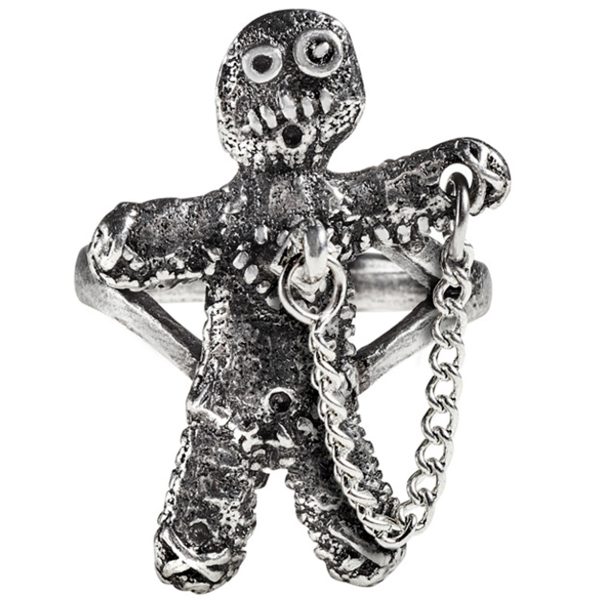 Acheter Maintenant ALCHEMY GOTHIC Bague ‘Voodoo Doll’ 1