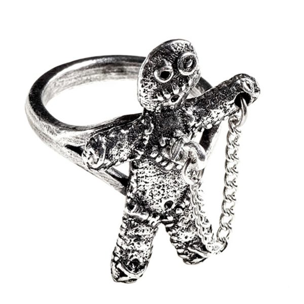 Acheter Maintenant ALCHEMY GOTHIC Bague ‘Voodoo Doll’ 4