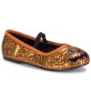 magasin en ligne Funtasma Ballerines à Paillettes ‘Halloween’ Oranges Pour… 7