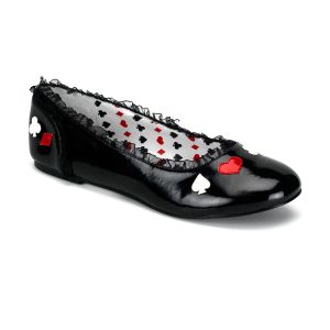 magasin en ligne Funtasma Ballerines ‘Alice’ Noires Vernies Pour Enfants 11