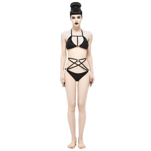 DEVIL FASHION Bikini ‘Arachne’ Noir luxe soldes 37