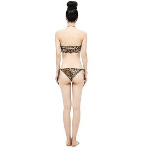 DEVIL FASHION Bikini Léopard Beige prix pas cher 33