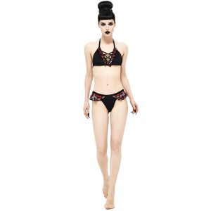 DEVIL FASHION Bikini ‘Scotish’ Noir Officielle 28