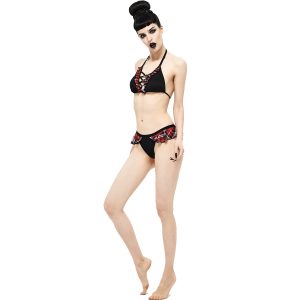 DEVIL FASHION Bikini ‘Scotish’ Noir Officielle 32