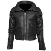 QUEEN OF DARKNESS Blouson ‘Cool Biker’ Noir Meilleur Service 59