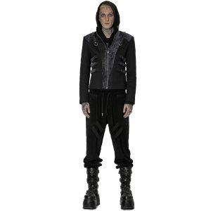 PUNK RAVE Blouson ‘Lycidas’ Noir Et Gris Nouvelle Collection 23