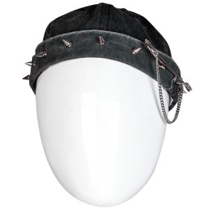 PUNK RAVE Bonnet ‘Landlord’ Noir Nouveau 30