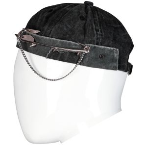 PUNK RAVE Bonnet ‘Landlord’ Noir Nouveau 34