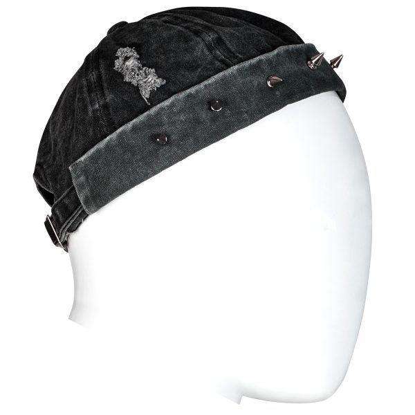 PUNK RAVE Bonnet ‘Landlord’ Noir Nouveau 11