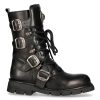 Bottes New Rock Comfort Light En Cuir Itali Et… prix pas cher 28