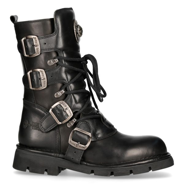 Bottes New Rock Comfort Light En Cuir Itali Et… prix pas cher 1