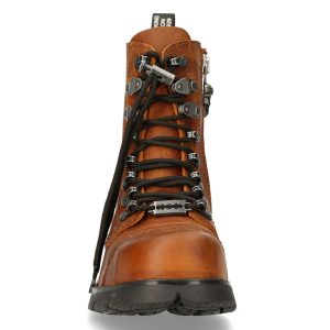 commentaire favorable Bottines New Rock Ranger En Cuir Marron 13