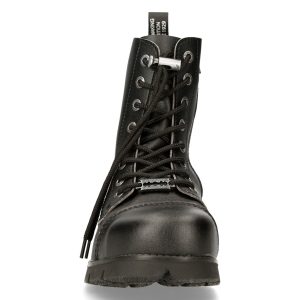 guranteed de qualité Bottines New Rock Ranger En Cuir Vegan Noir 14