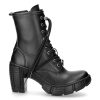 Boutique officielle Bottines New Rock Trail En Cuir Vegan Noir 26