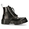 Bottines New Rock Wall Antik Noires fashion pas cher 26