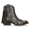 Bottines New Rock West Nirvana Grises marque pas cher en ligne 26