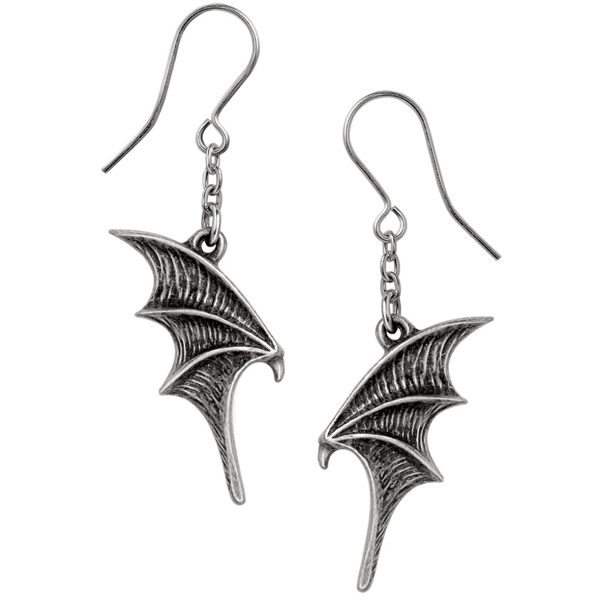 ALCHEMY GOTHIC Boucles D’Oreilles ‘A Night With Goethe’ soldes magasin 1