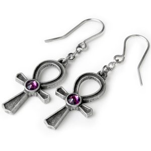 Top ventes ALCHEMY GOTHIC Boucles D’Oreilles ‘Ankh Of Osiris’ 6