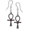 Top ventes ALCHEMY GOTHIC Boucles D’Oreilles ‘Ankh Of Osiris’ 8